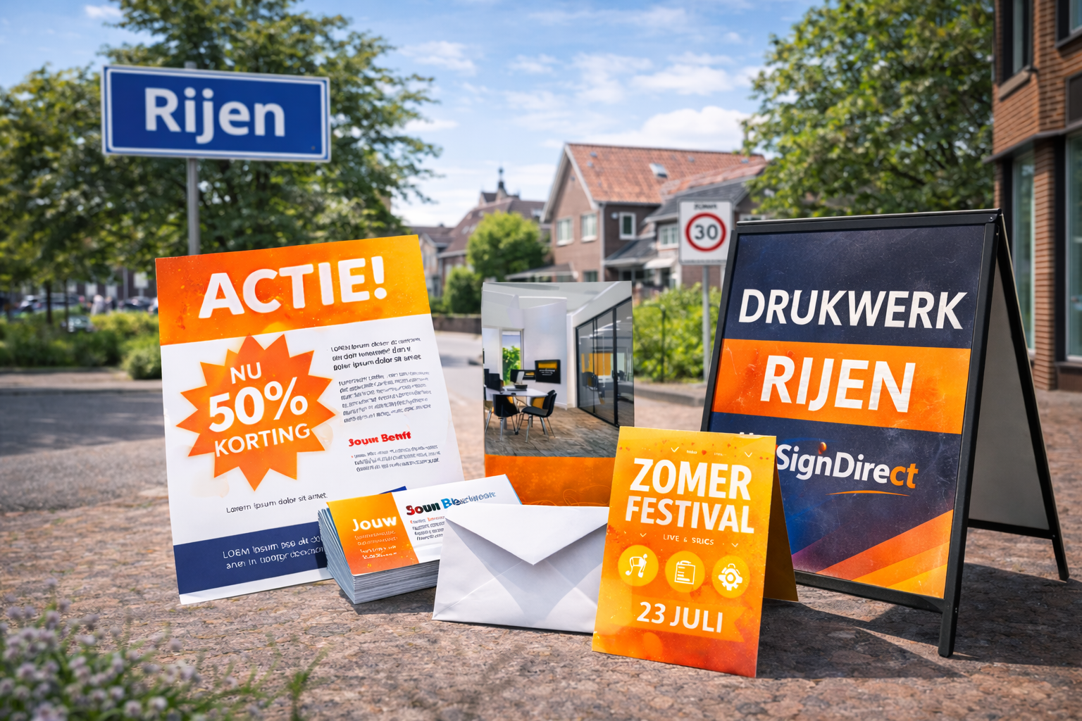 Drukwerk bestellen Rijen