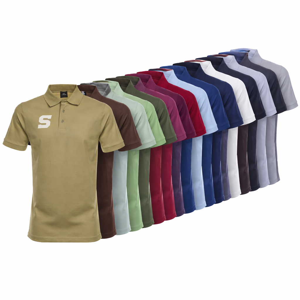 Premium heren stretch poloshirts bedrukken Premium heren stretch poloshirts bedrukken