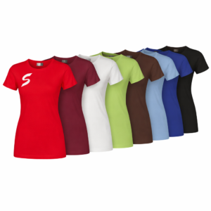 Dames regular fit t-shirts bedrukken