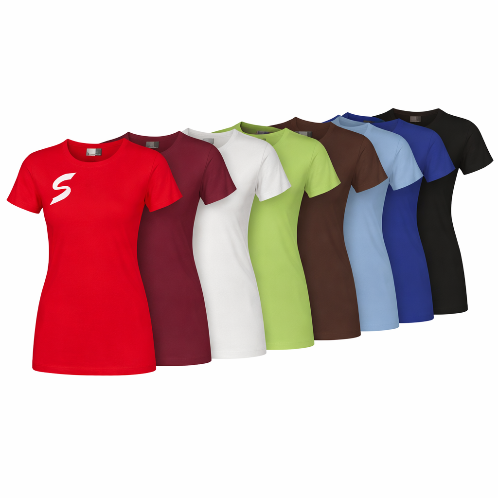 Dames regular fit t-shirts bedrukken Dames regular fit t-shirts bedrukken