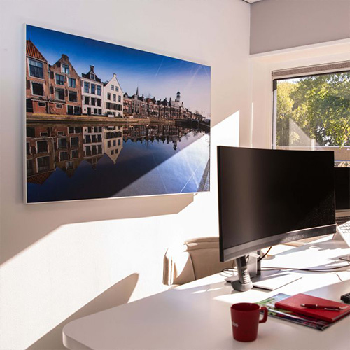 Akoestisch textielframe bedrukken