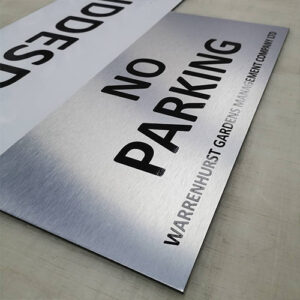 Brushed dibond bedrukken