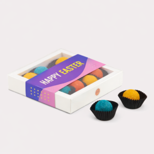 Chocolade truffels Pasen bedrukken