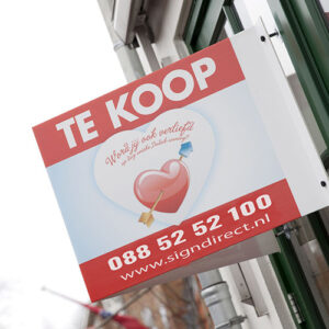 Makelaarsborden bedrukken