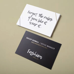 Visitekaartjes drukken