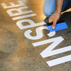 Vloerstickers drukken