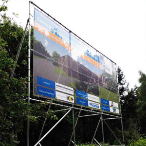 Vrijstaande spandoekframes