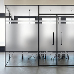 Zandstraalfolie bedrukken