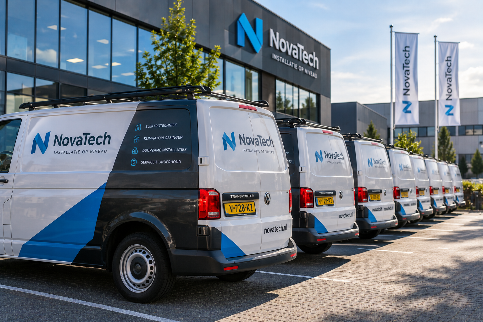 Autobelettering voor leasemaatschappijen: landelijke montage en complete ontzorging