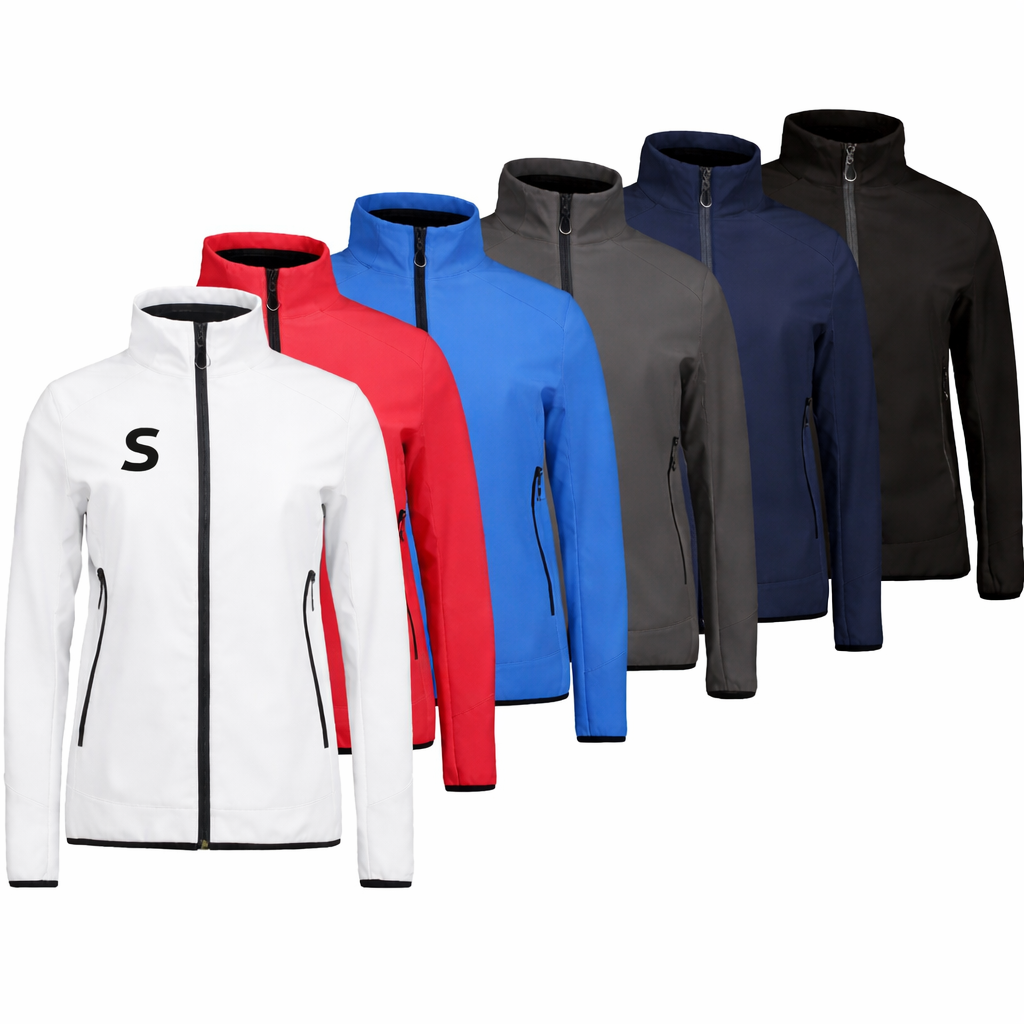 Softshell jas Premium dames bedrukken