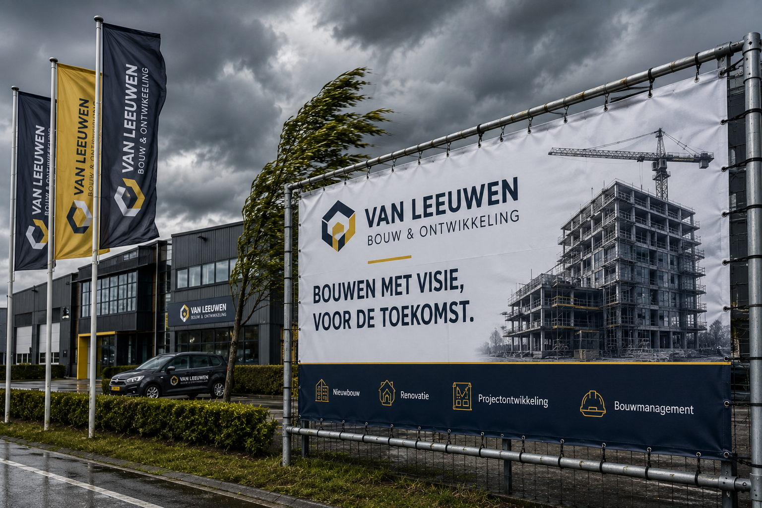 Blijft jouw reclame-uiting hangen tijdens een storm