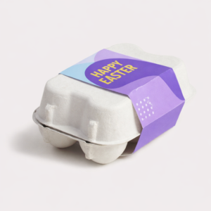 Doosje chocolade eieren bedrukken