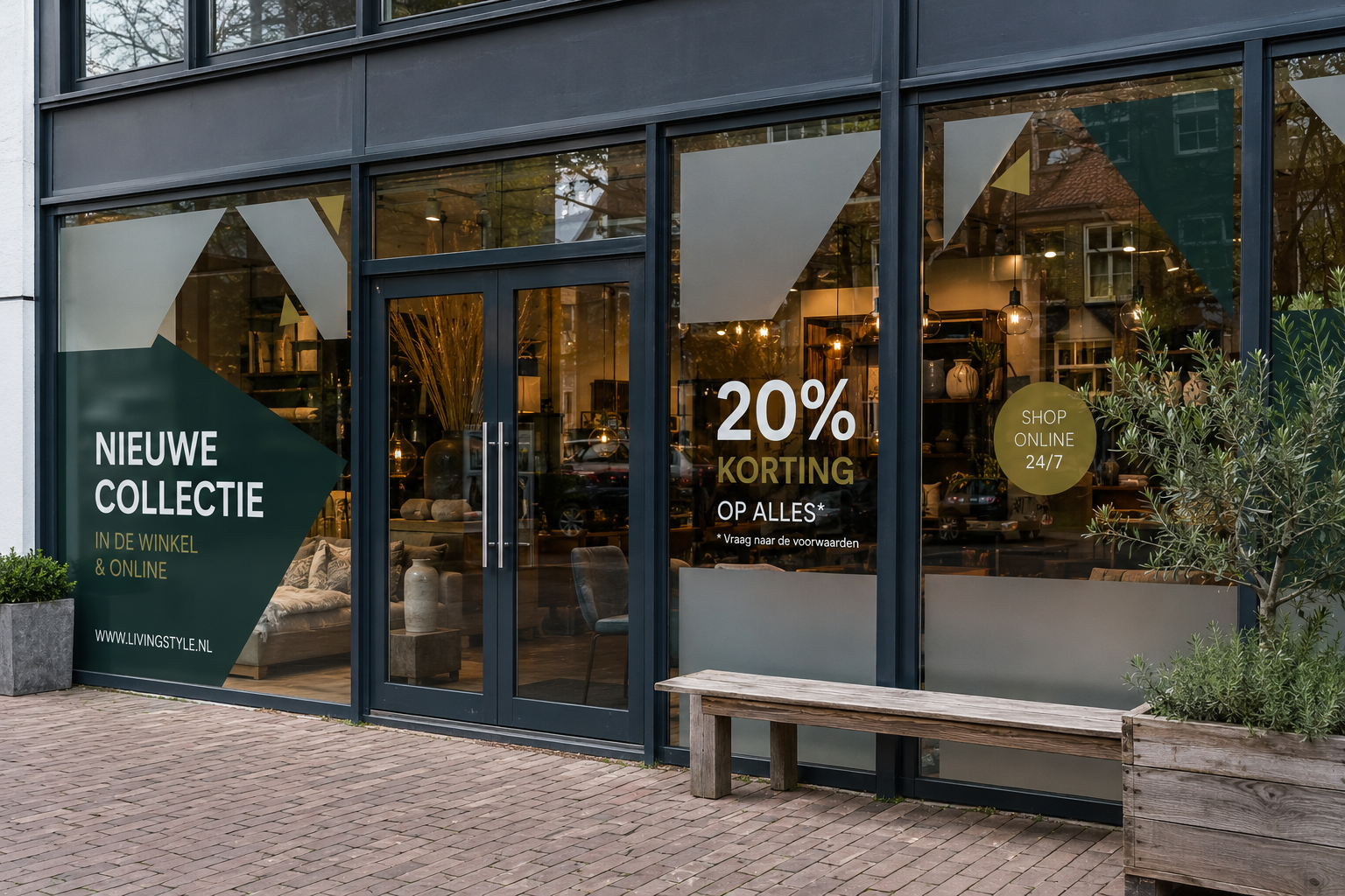 Hoe regel je winkelbestickering zonder gedoe?