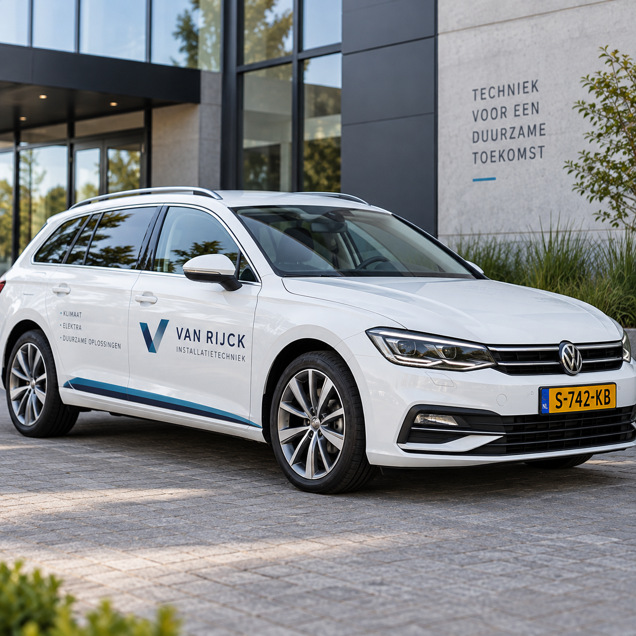 Zakelijk herkenbare personenautobelettering voor bedrijven