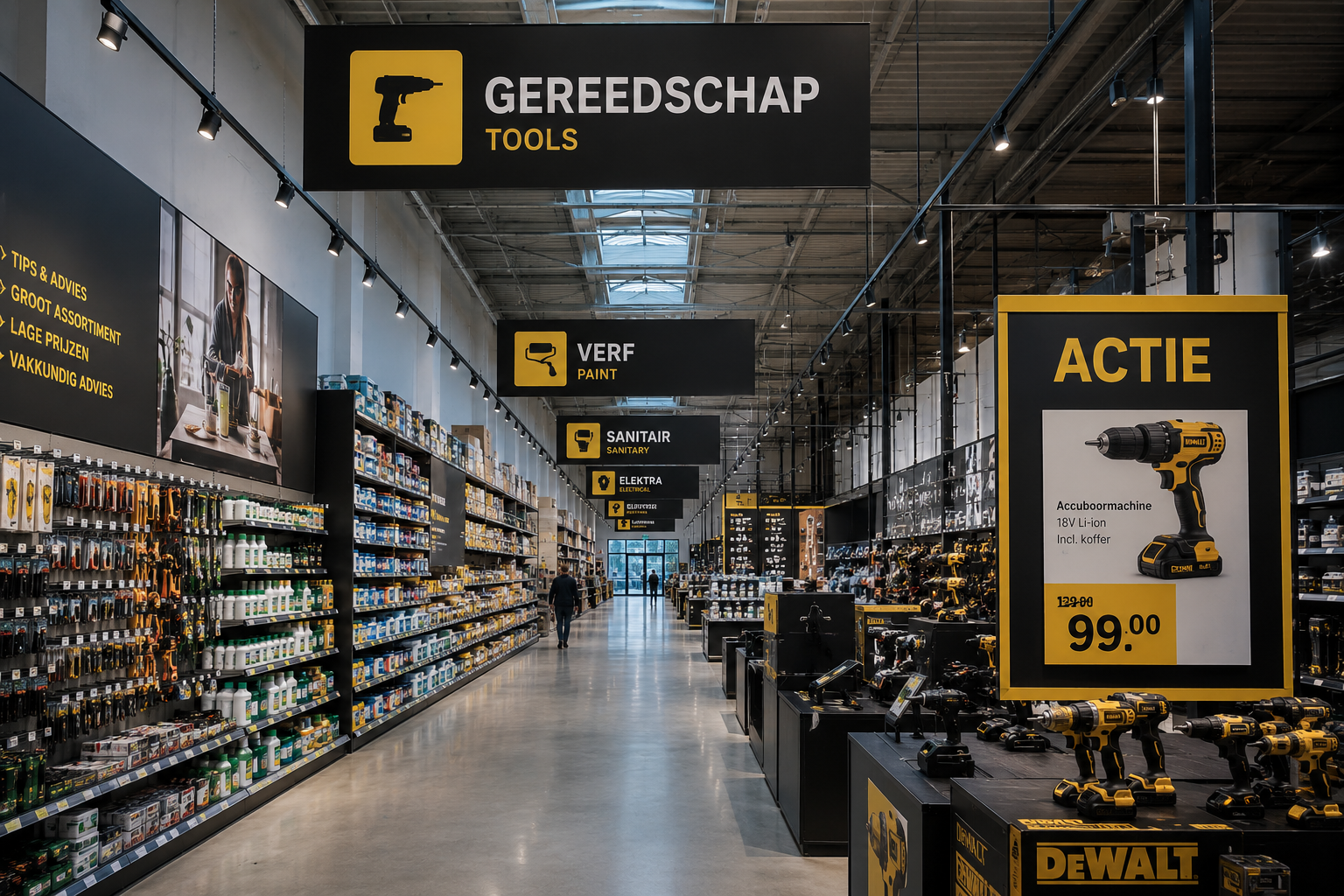 Print en Sign voor bouwmarkten