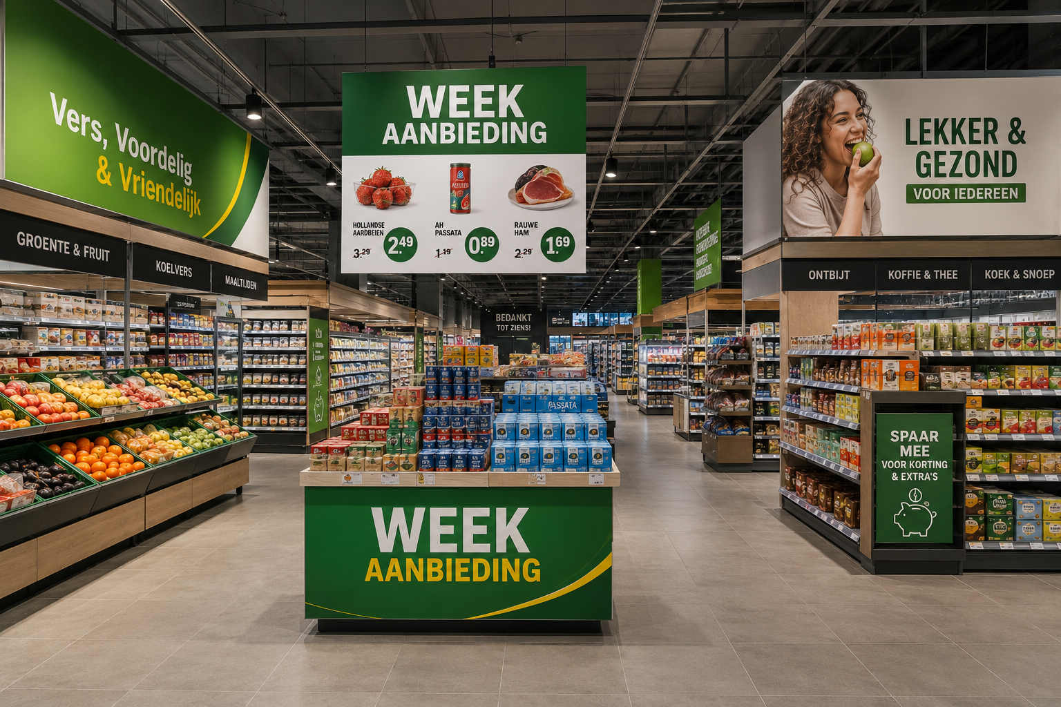 Print en Sign voor supermarktketens