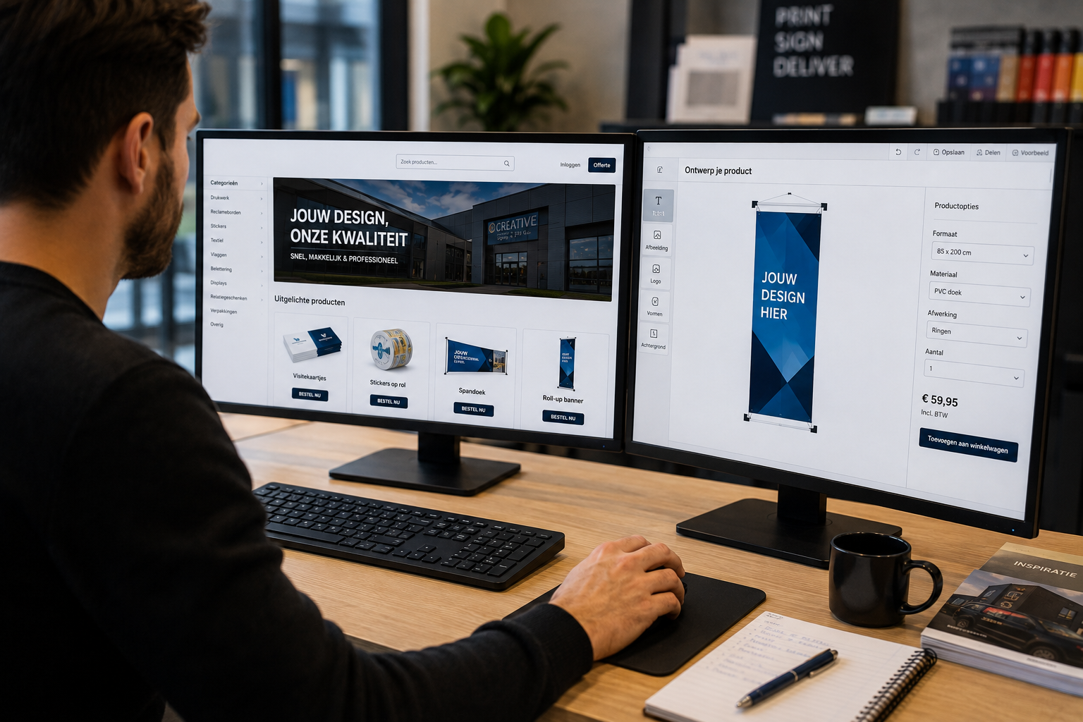Veelgemaakte fouten bij het kiezen van een Print & Sign webshoppartner
