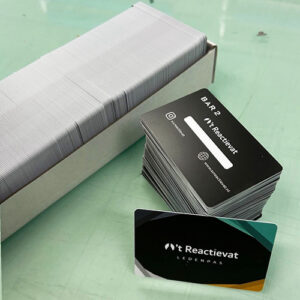 pvc pasjes bedrukken