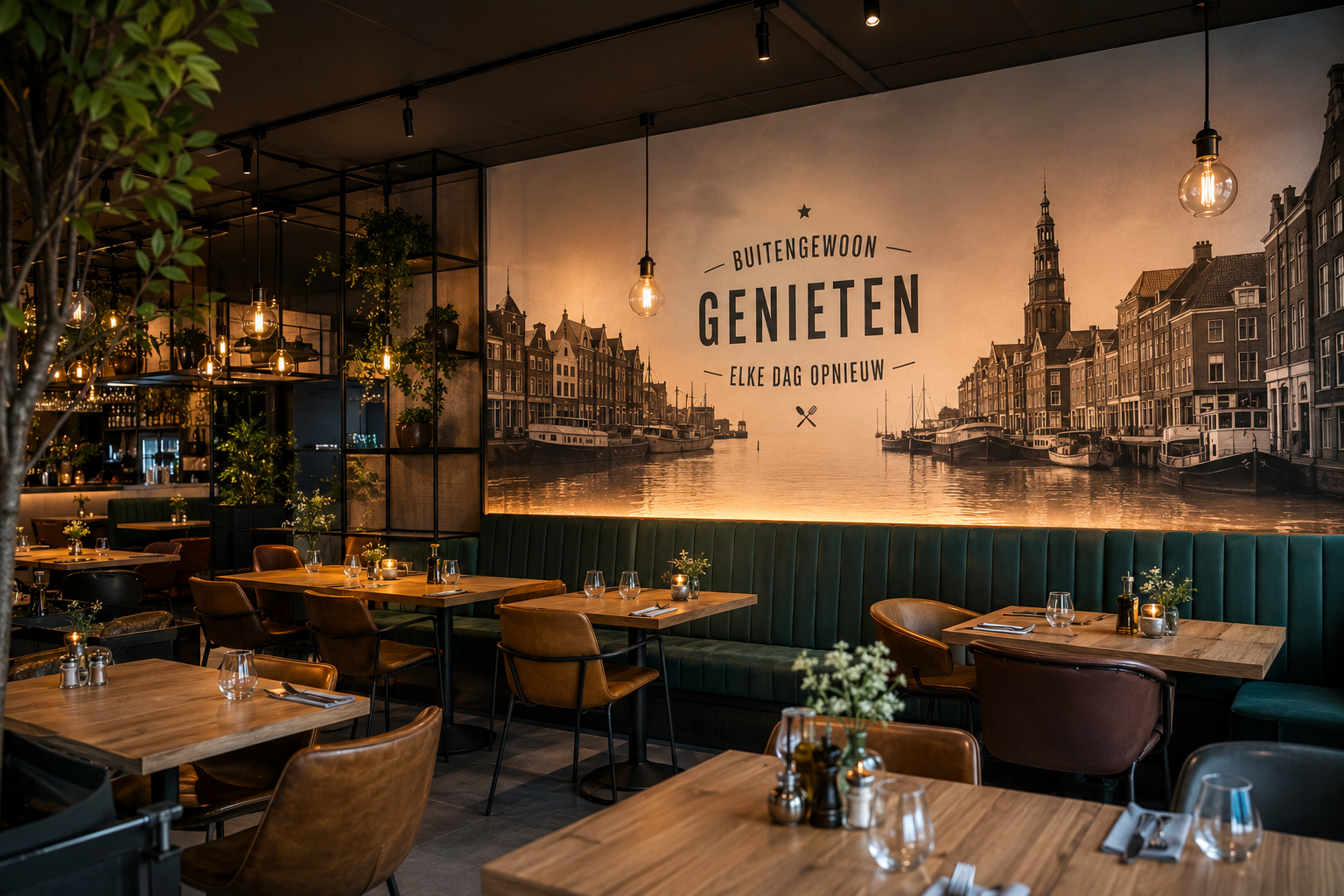 Restaurant interieur restylen