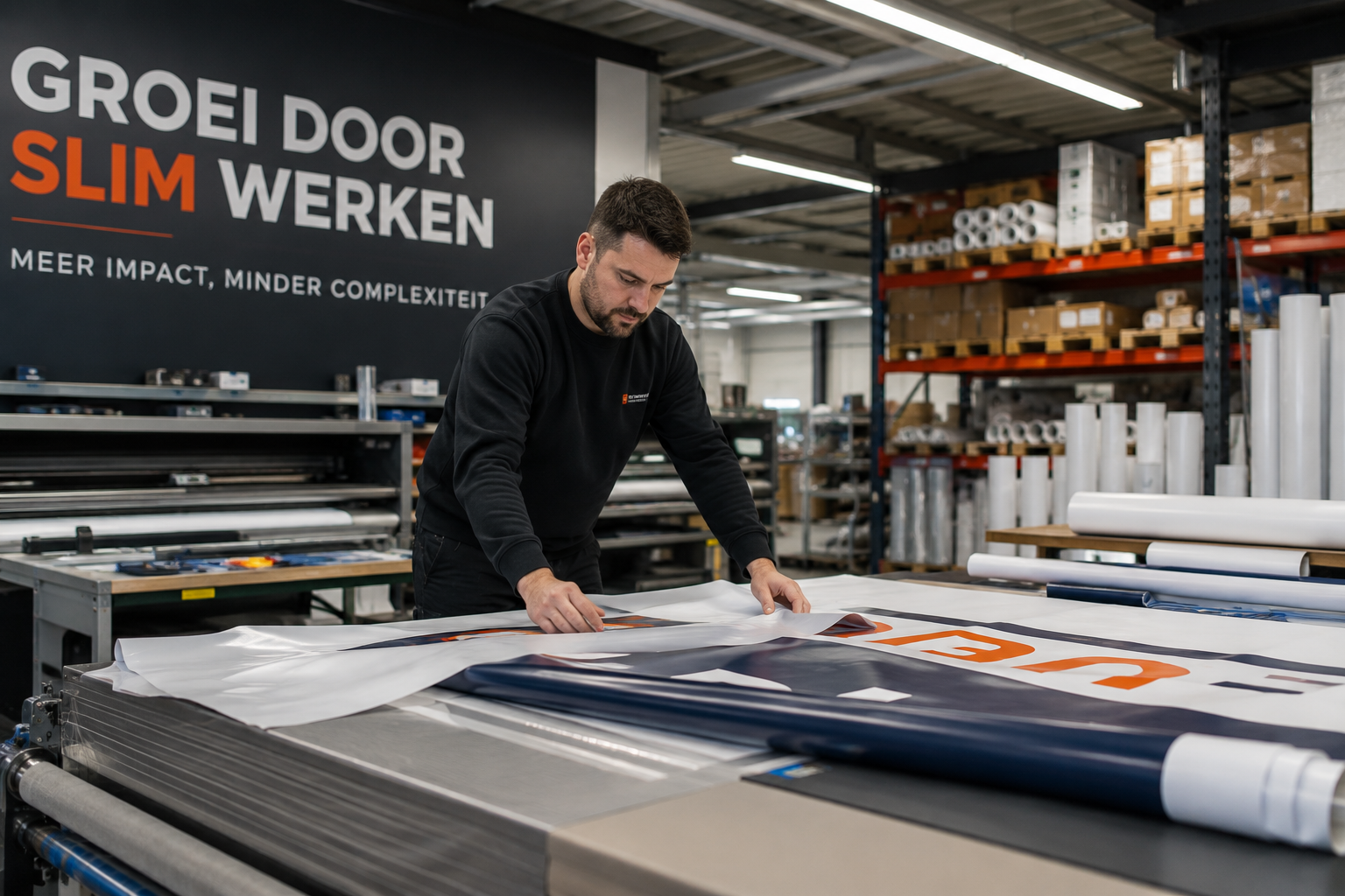 Signbedrijf opschalen zonder extra personeel