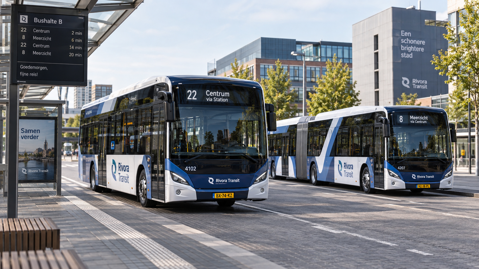 Signing en branding voor bussen