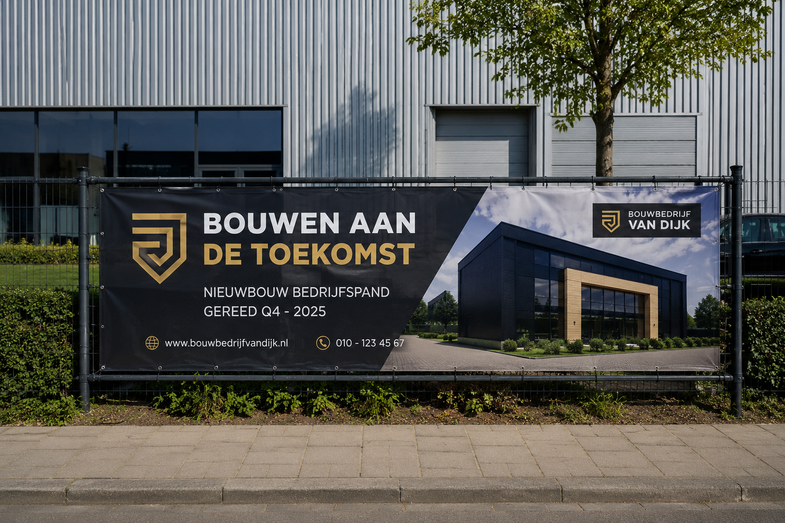 Spandoek bedrukken in Capelle aan den IJssel