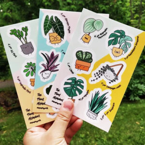 Stickervellen drukken