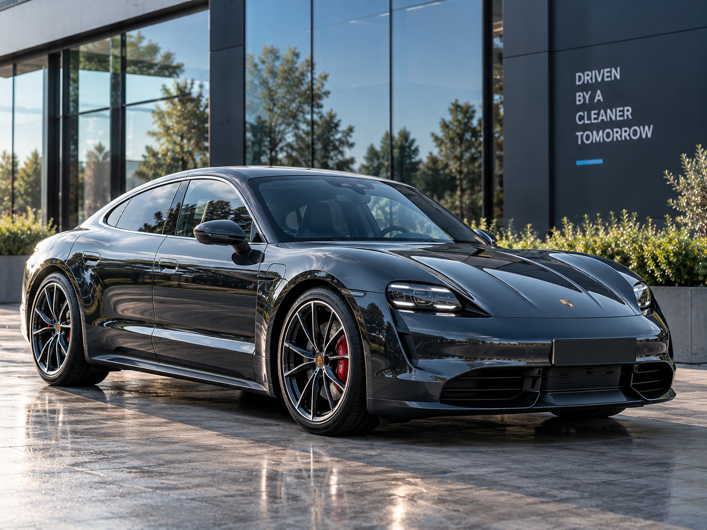 Complete premium auto met XPEL Paint Protection Film over de carrosserie